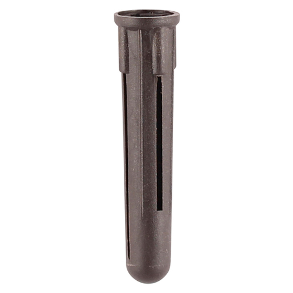 36mm  Plastic Plugs - Brown (QTY 100 PCS), MPN BPLUG