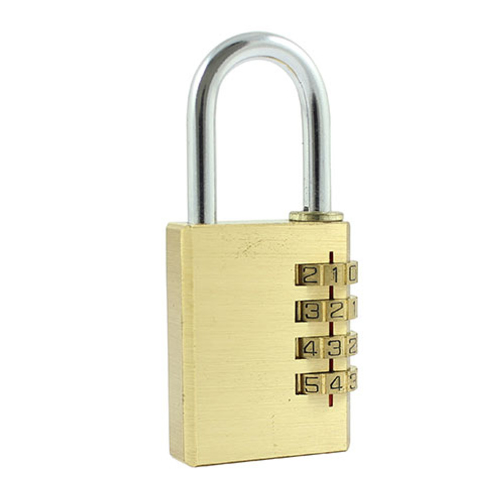 21mm Brass Combination Padlock (QTY 1), MPN CP21