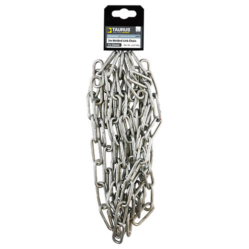 6 x 42mm Welded Link Chain HDG (QTY 1), MPN 642HDGC