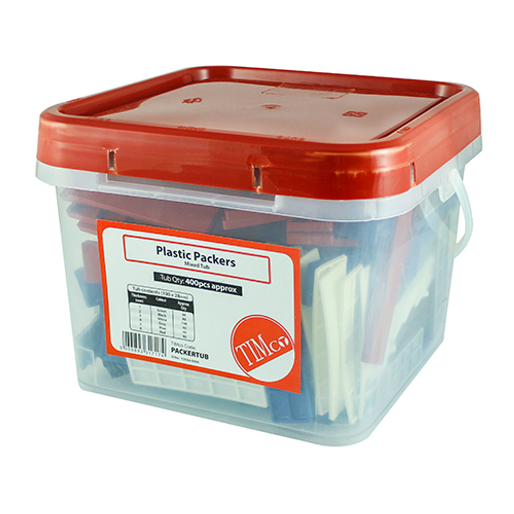 100 x 28 Assorted Flat Packers Tub (QTY 400 PCS), MPN PACKERTUB