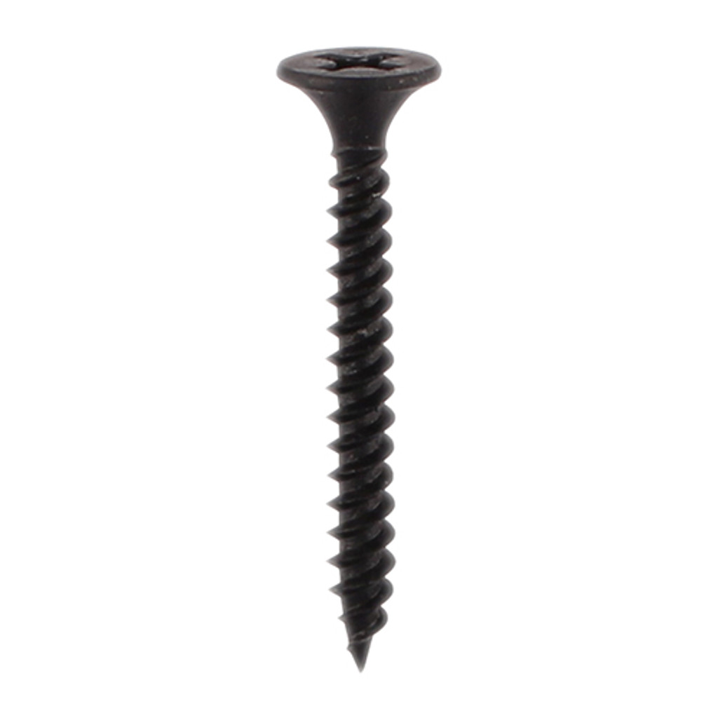 3.5 x 42mm Drywall Screw PH2 - BLK (QTY 1000 PCS), MPN 00042DRY