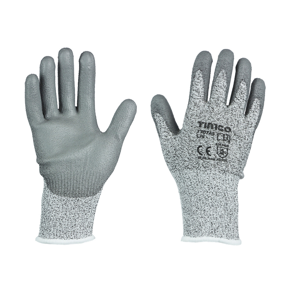 Medium High Cut C Glove PU HPPE Fibre. MPN 770885