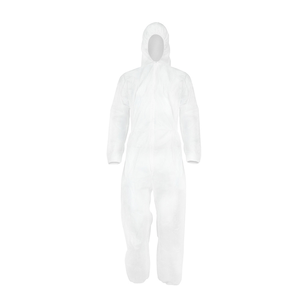 Large PP Coverall White. MPN 770582