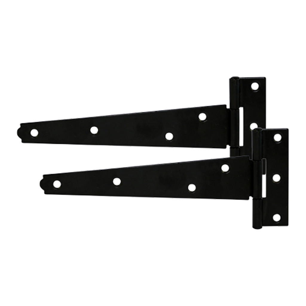 6" Light Tee Hinge Pair Black, MPN LTH6BB