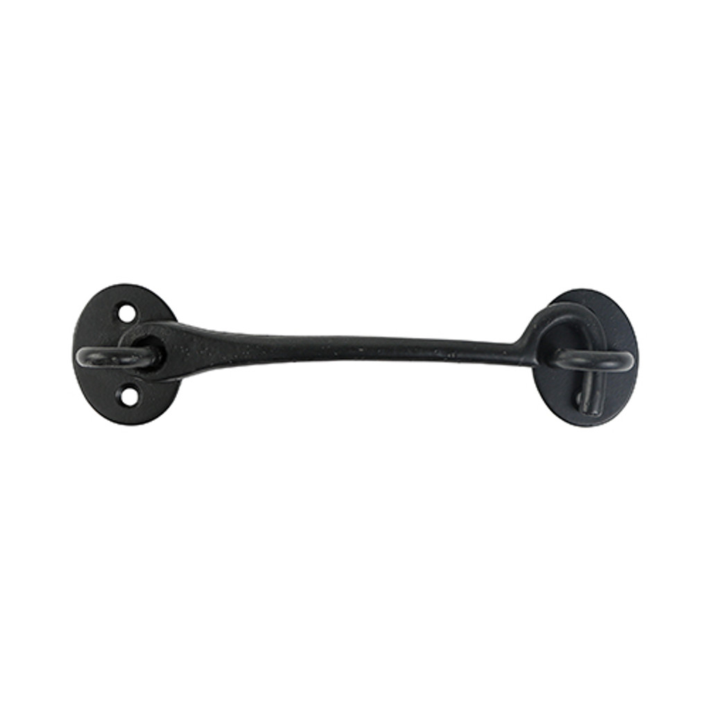 8" Cabin Hook Cast Iron Black (QTY 1), MPN 523458