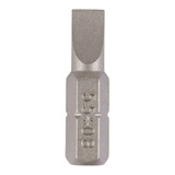 5.5 x 0.8 x 25 Slotted Driver Bit - S2 Grey (QTY 2)