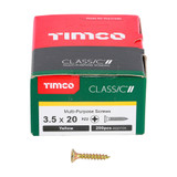 3.5 x  20 mm  Classic CSK (QTY 200) MPN- 35020CLAF