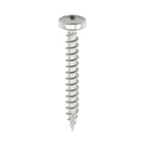 4.0 x 25mm Classic Screw PZ2 PAN - A2 S/S (QTY 200 PCS), MPN 40025CLAPSS