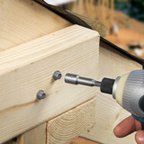 8.0 x 150mm Hex Head Timber Screw - Silver (QTY 10 PCS), MPN 8150INI