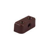 34 x 13 x 13mm Modesty Block - Brown (QTY 65 PCS), MPN MBBROWNB