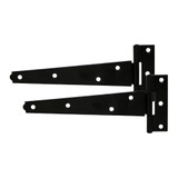 12" Light Tee Hinge Pair Black, MPN 442268