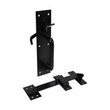 219 x 50mm Heavy Suffolk Latch Black (QTY 1), MPN 523369