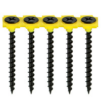 3.5 x 35 Collated C/Drywall Screw - BLK (QTY 1000)Box