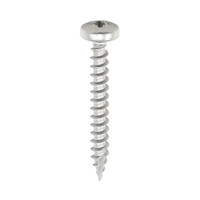 4.0 x 30mm Classic Screw PZ2 PAN - A2 S/S (QTY 200 PCS), MPN 40030CLAPSS