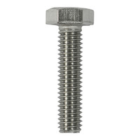 M6 x 16mm Set Screws DIN933 - A2 SS (QTY 200 PCS), MPN S616SS