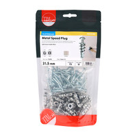 31.5mm Metal Speed Plug & Screw (QTY 75 PCS), MPN TBAZSB