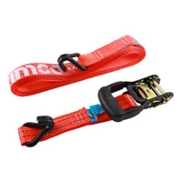 6m x 35mm J Hook Ratchet Straps COM (QTY 2 PCS), MPN 6RS2J