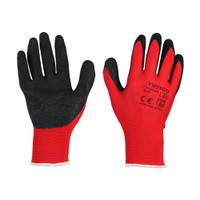 Large Light Grip Glove Latex Crinkle. MPN 770164