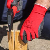 Medium Toughlight Glove Latex Sandy. MPN 770558