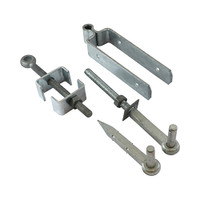 450mm Adjustable Hinge Set HDG (QTY 1), MPN AFH450G