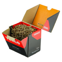 4.0 x 40 Solo Woodscrew Industrial Pack (QTY 1000), MPN 40040SOLOIND
