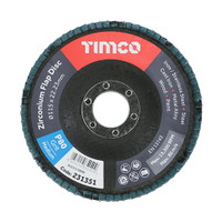 115 x 22.23 Zirconium Flap Disc P80 (QTY 1), MPN 231351