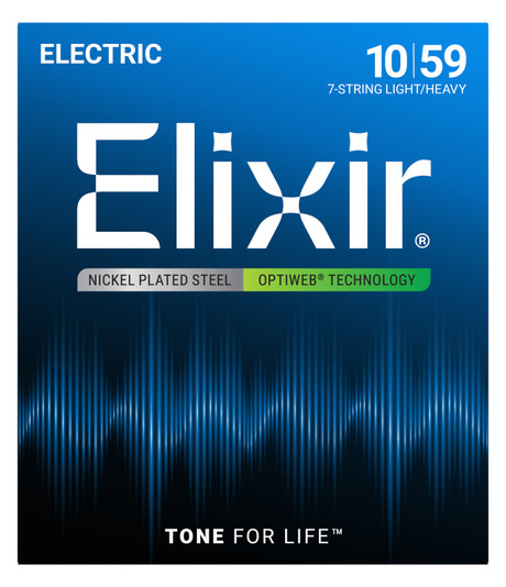 Nickel-Plated Steel Electric Guitar Strings with OPTIWEB Technology