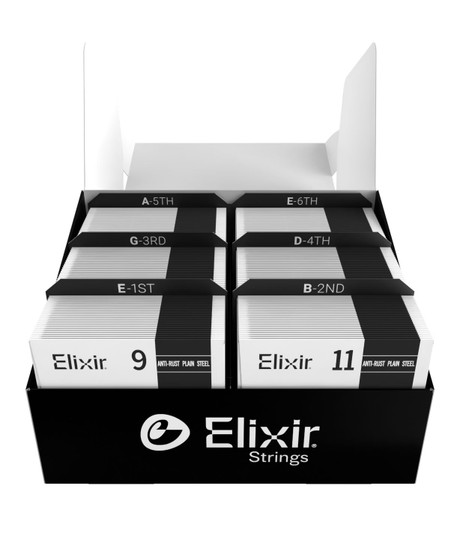 Pro-Pack (25 Sets) Nickel-Plated Steel Electric Guitar Strings with NANOWEB Technology