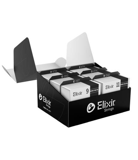 Pro-Pack (25 Sets) Nickel-Plated Steel Electric Guitar Strings with NANOWEB Technology