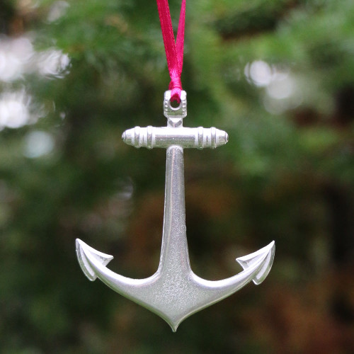 Anchor Pendant (24in pewter chain)