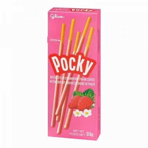 Pocky Strawberry Sticks