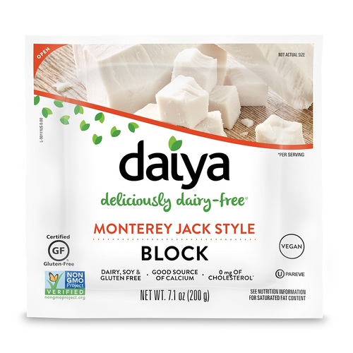 Monterey Jack Dairy Free Cheese Block Monterey Jack Dairy Free Cheese Block