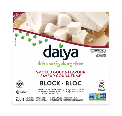 Smoked Gouda Dairy Free Cheese Block Smoked Gouda Dairy Free Cheese Block