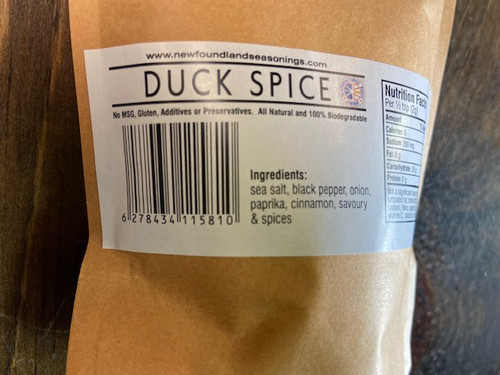 Newfoundland Seasoning Duck Spice