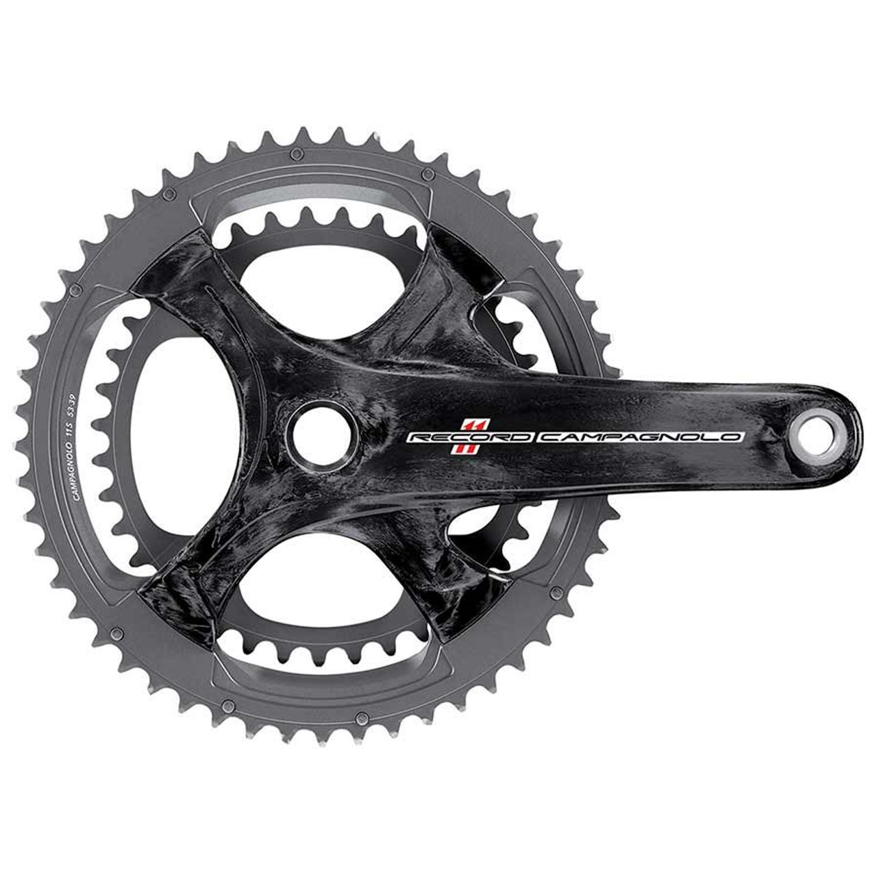 パーツ Campanoglo Record 11s 53/39 170mm Campagnolo, Record UT, 11s, 39/53, 170mm, BCD: 112/145mm