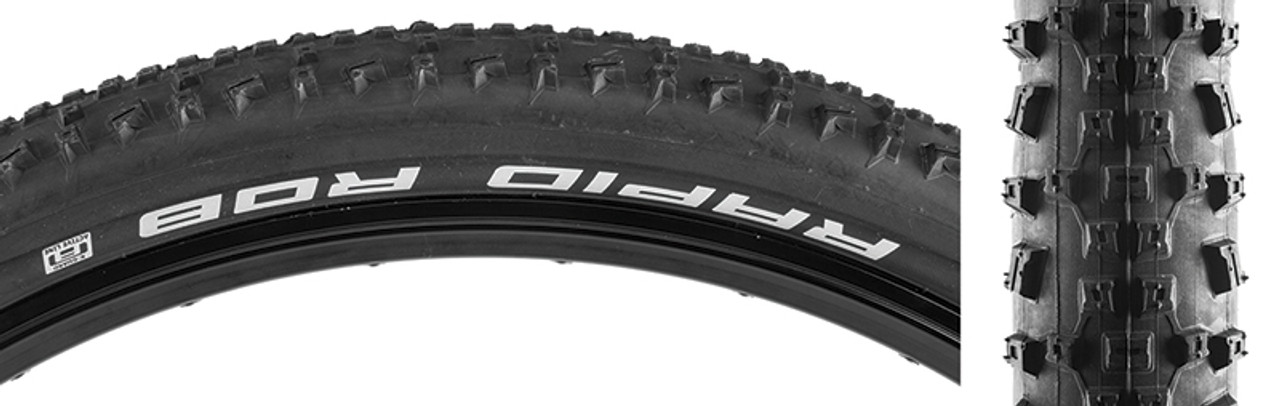 Shop SCHWALBE TIRES SCHWALBE RAPID ROB ACTIVE LITE K-GUARD 26x2.25 BK/BSK  SBC WIRE 11101392 and save with big discounts