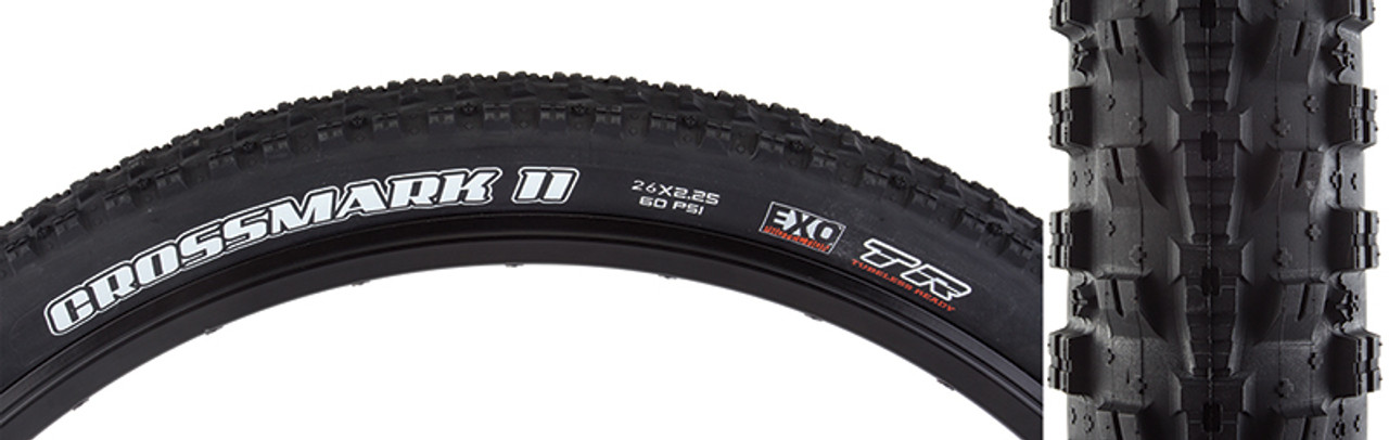 MAXXIS TIRES MAX CROSSMARK II 26x2.25 BK FOLD/60 EXO/TR TB72642100