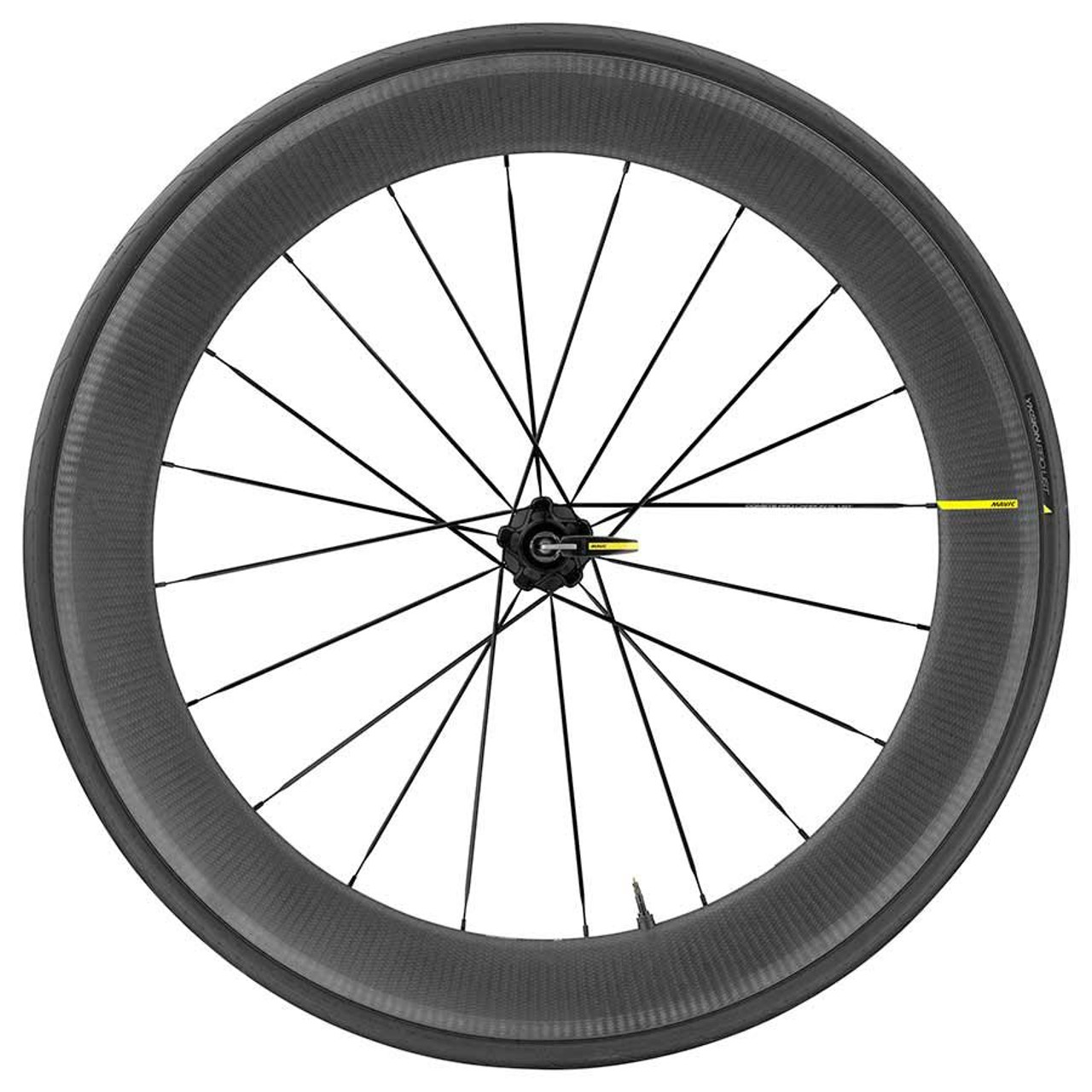 Mavic, Comete Pro Carbon SL UST Disc, Wheel, Rear, 700C / 622, Holes: 24,  12mm TA, 142mm, Disc Center Lock, Shimano HG 11