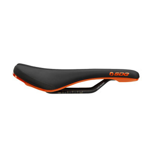 SDG Components, Bel-Air V3 Lux-Alloy, Saddle, 260 x 140mm, Unisex, 236g, Black/Orange SDG Components, Bel-Air V3 Lux-Alloy, Saddle, 260 x 140mm, Unisex, 236g, Black/Orange