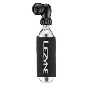 Lezyne, CO2 Twin Speed Drive, CO2 Inflator, Threaded, Presta, Schrader, Black, 1x16g Lezyne, CO2 Twin Speed Drive, CO2 Inflator, Threaded, Presta, Schrader, Black, 1x16g