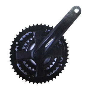 SR SUNTOUR CRANKSET SRST XCC CW14 170x42-34-24 SQR BK CW14-XCC-T102-PB SR SUNTOUR CRANKSET SRST XCC CW14 170x42-34-24 SQR BK CW14-XCC-T102-PB