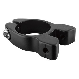 AXIOM SEATPOST CLAMP AXIOM TREKK SEAT COLLAR 29.8 BK w/RACK MNT 255120-02 AXIOM SEATPOST CLAMP AXIOM TREKK SEAT COLLAR 29.8 BK w/RACK MNT 255120-02
