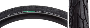SCHWALBE TIRES SCHWALBE ROAD CRUISER ACTIVE TWIN K-GUARD 20x1.75 BK/BSK/REF GN-COMPOUND WIRE 11101300 SCHWALBE TIRES SCHWALBE ROAD CRUISER ACTIVE TWIN K-GUARD 20x1.75 BK/BSK/REF GN-COMPOUND WIRE 11101300