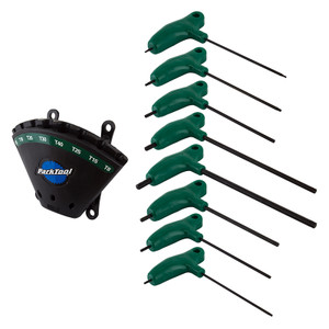 PARK TOOL TOOL TORX WRENCH PARK PH-T1.2 P-HANDLE 8pc SET w/HOLDER PH-T1.2 PARK TOOL TOOL TORX WRENCH PARK PH-T1.2 P-HANDLE 8pc SET w/HOLDER PH-T1.2