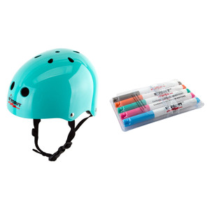 TRIPLE EIGHT HELMET TRIPLE8 WIPEOUT SKATE/BIKE YOUTH-MD TEAL BU WP4042 TRIPLE EIGHT HELMET TRIPLE8 WIPEOUT SKATE/BIKE YOUTH-MD TEAL BU WP4042