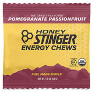 Organic Energy Chews, Pom Passion Fruit 12/Box Organic Energy Chews, Pom Passion Fruit 12/Box