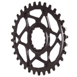 Spiderless Cinch DM Oval Chainring, 32T - Black Spiderless Cinch DM Oval Chainring, 32T - Black