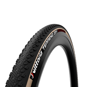 Vittoria, Terreno DRY G2.0, Gravel Tire, 700x47C, Folding, Tubeless Ready, Tan Vittoria, Terreno DRY G2.0, Gravel Tire, 700x47C, Folding, Tubeless Ready, Tan