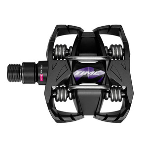 TIME, MX 6 B1, Pedals, Body: Composite, Spindle: Steel, 9/16'', Black Purple, Pair TIME, MX 6 B1, Pedals, Body: Composite, Spindle: Steel, 9/16'', Black Purple, Pair