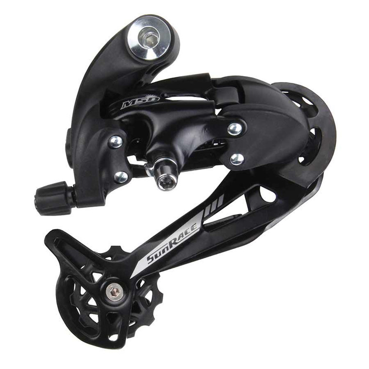 Sun Race, RDM57, Rear derailleur, Long cage, 8sp.